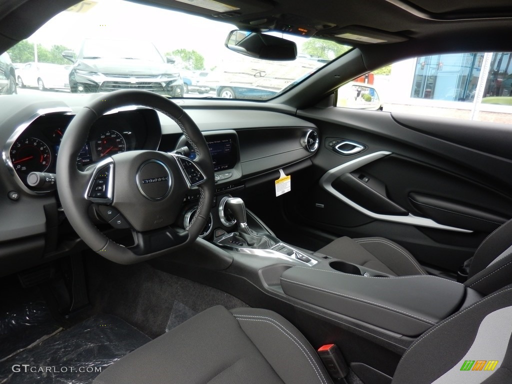 2019 Camaro LT Coupe - Shock (Light Green) / Jet Black photo #6