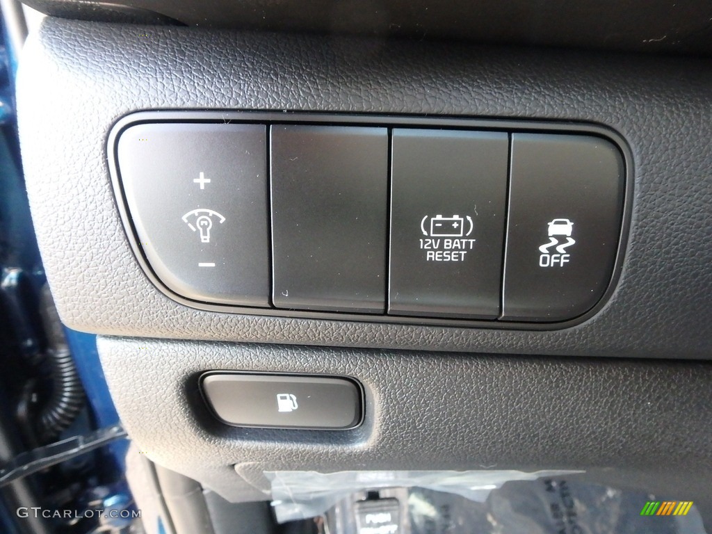 2019 Niro LX Hybrid - Deep Cerulean Blue / Black photo #16