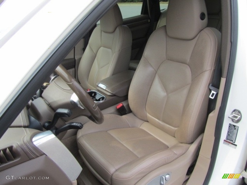 2012 Cayenne S - Sand White / Umber Brown/Light Tartufo photo #19