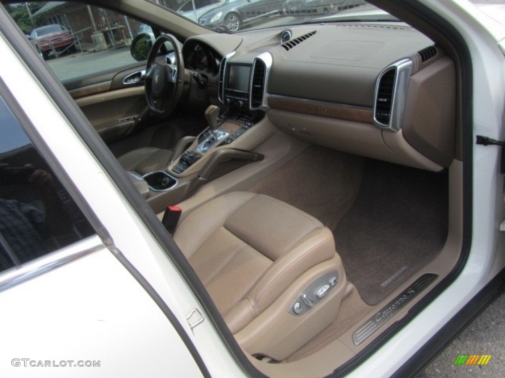 2012 Cayenne S - Sand White / Umber Brown/Light Tartufo photo #22