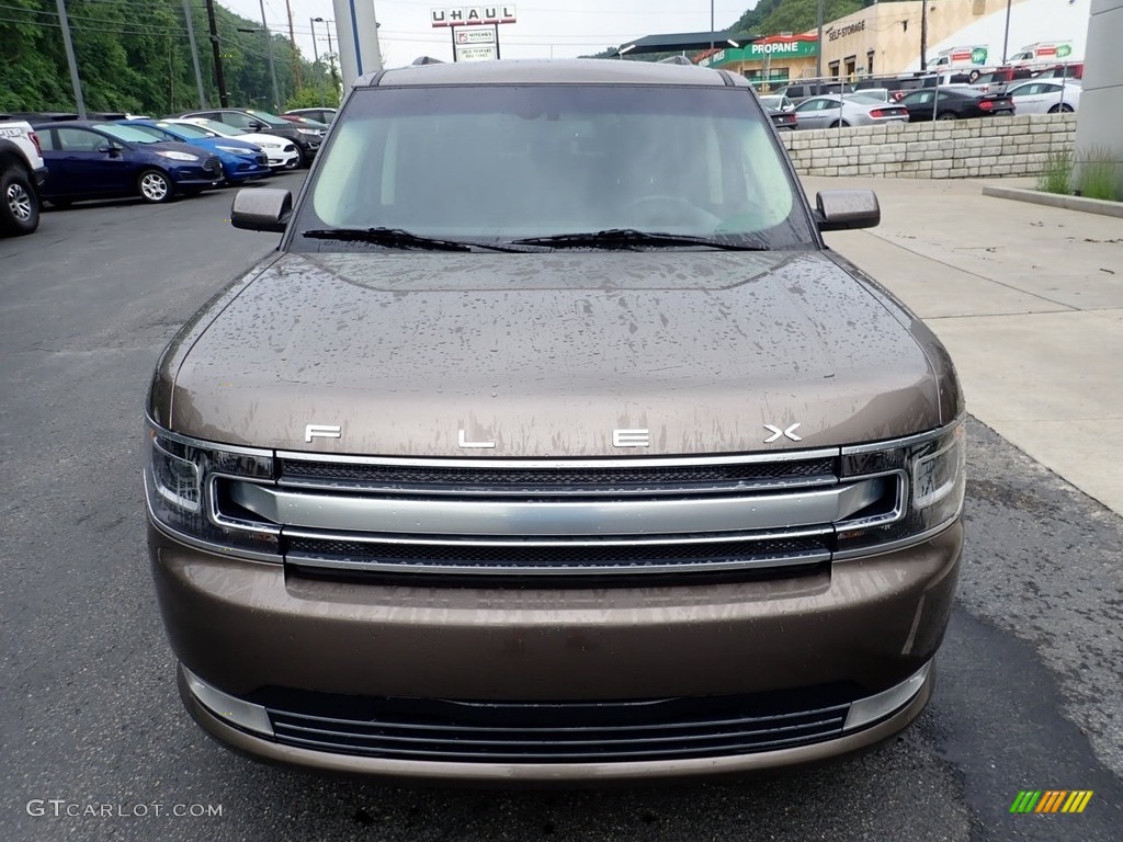 2019 Flex Limited AWD - Stone Gray / Charcoal Black photo #8