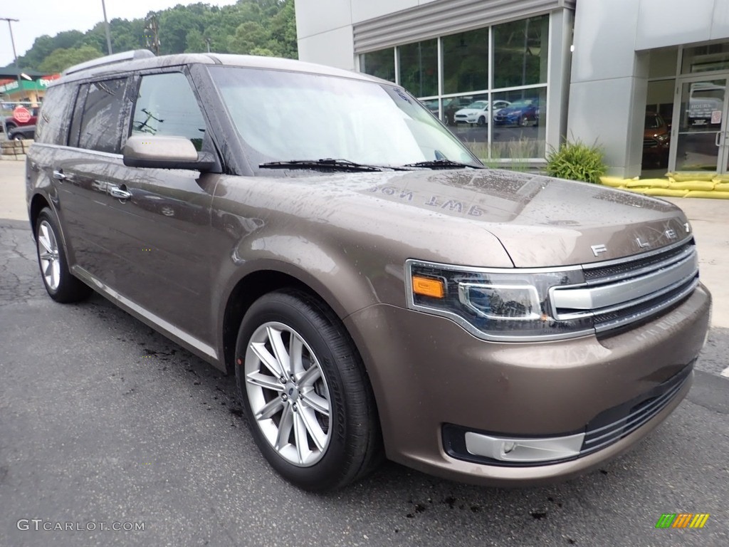 Stone Gray 2019 Ford Flex Limited AWD Exterior Photo #133606109