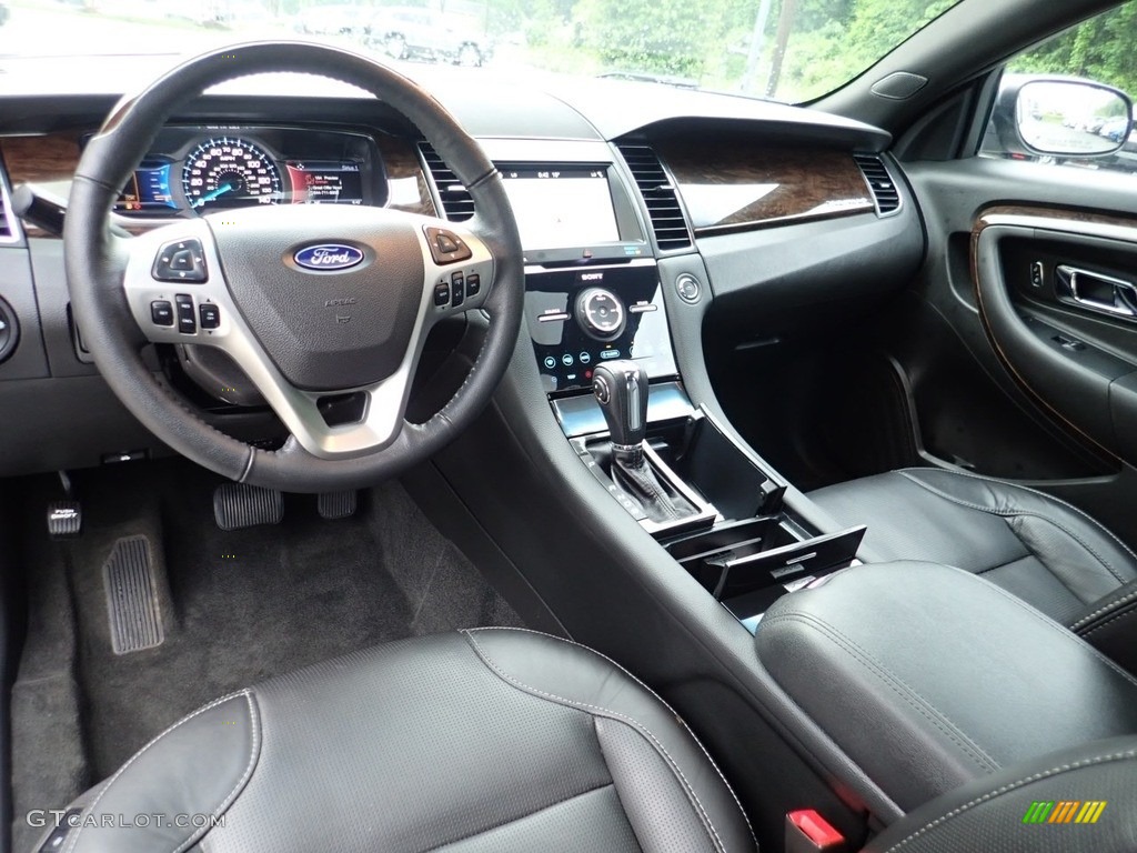 Charcoal Black Interior 2018 Ford Taurus Limited AWD Photo #133606841