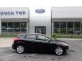 2018 Shadow Black Ford Focus Titanium Hatch  photo #1