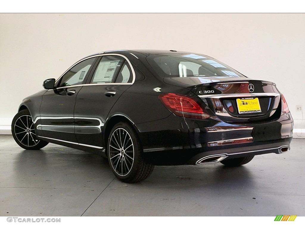 2019 C 300 Sedan - Black / Black photo #2