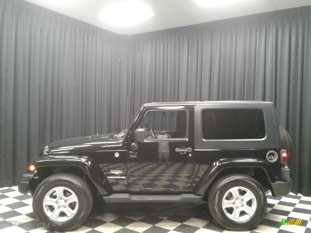 Black Jeep Wrangler