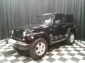 2010 Black Jeep Wrangler Sahara 4x4  photo #2