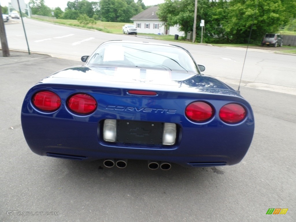 2004 Corvette Z06 - LeMans Blue Metallic / Black photo #8