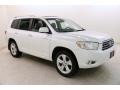 Blizzard White Pearl 2009 Toyota Highlander Limited 4WD