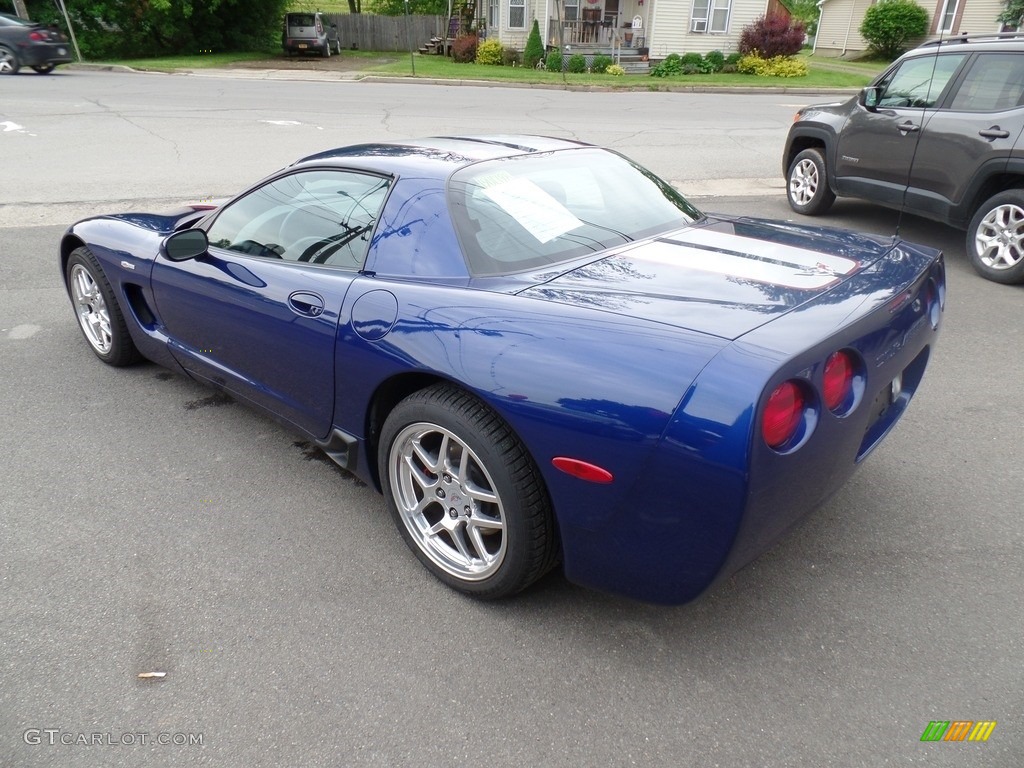 2004 Corvette Z06 - LeMans Blue Metallic / Black photo #9