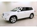 2009 Blizzard White Pearl Toyota Highlander Limited 4WD  photo #3