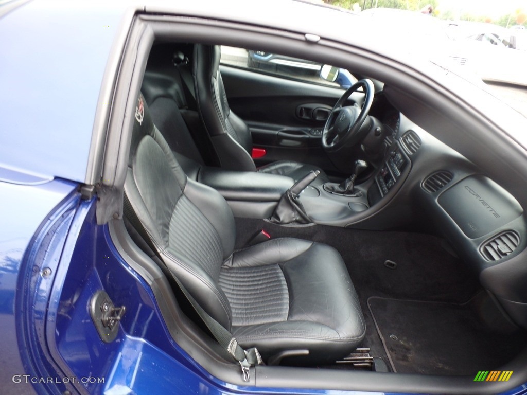 2004 Corvette Z06 - LeMans Blue Metallic / Black photo #24