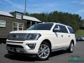 White Platinum Metallic Tri-Coat 2019 Ford Expedition Platinum Max 4x4