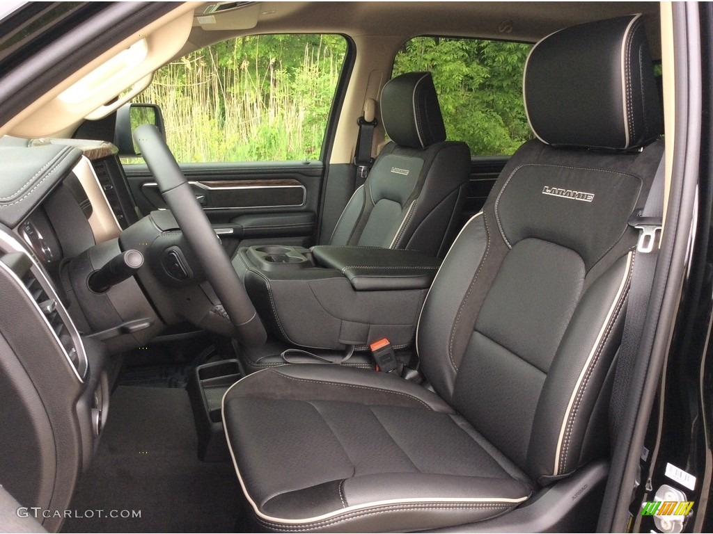 2019 Ram 1500 Laramie Crew Cab 4x4 Front Seat Photo #133614665