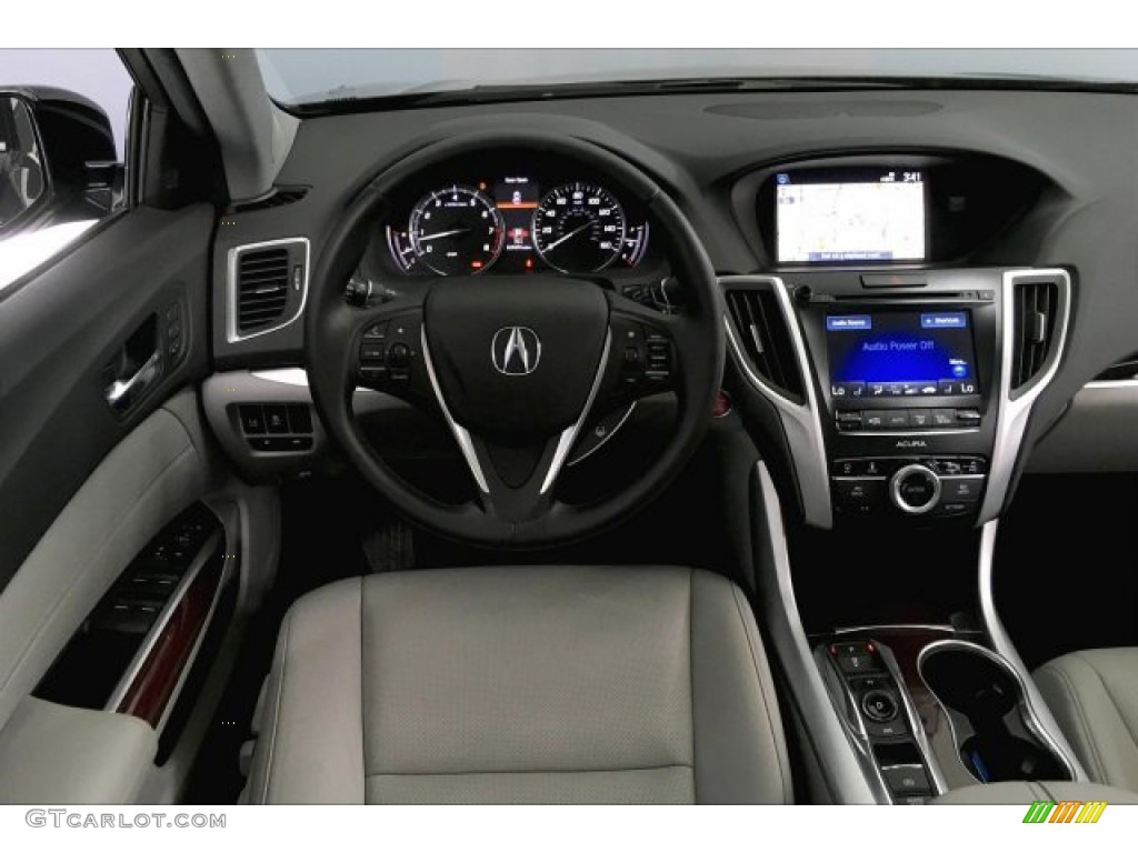 2017 TLX V6 Technology Sedan - Crystal Black Pearl / Graystone photo #4