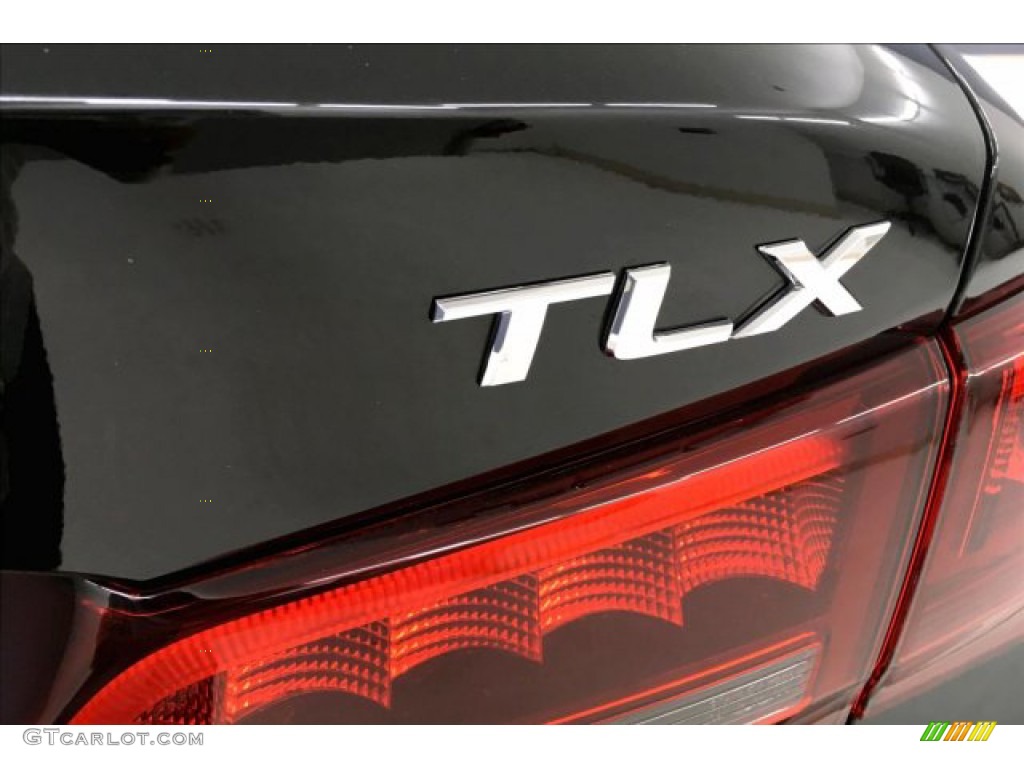 2017 TLX V6 Technology Sedan - Crystal Black Pearl / Graystone photo #7