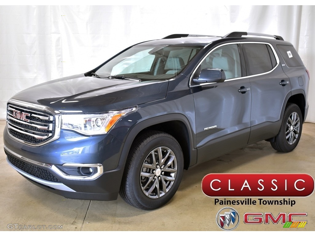 2019 Acadia SLT AWD - Dark Sky Metallic / Cocoa/Light Ash Gray photo #1