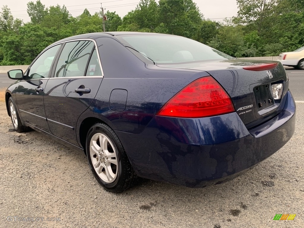 2006 Accord EX Sedan - Royal Blue Pearl / Gray photo #5