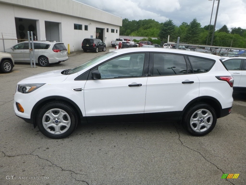 2018 Escape S - Oxford White / Charcoal Black photo #7