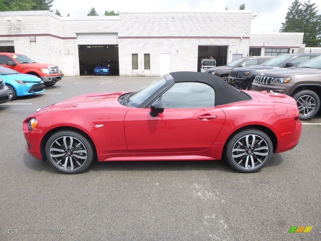 2019 124 Spider Classica Roadster - Red / Rosso/Nero (Red/Black) photo #2