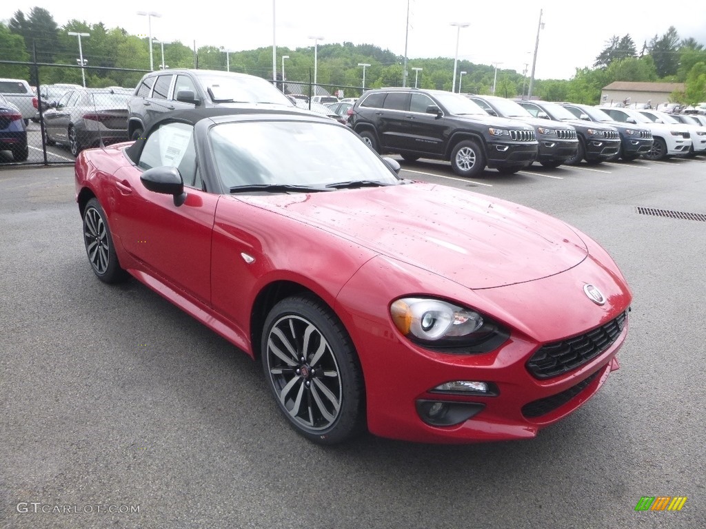 2019 124 Spider Classica Roadster - Red / Rosso/Nero (Red/Black) photo #7