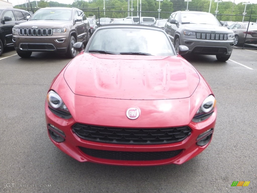 2019 124 Spider Classica Roadster - Red / Rosso/Nero (Red/Black) photo #8