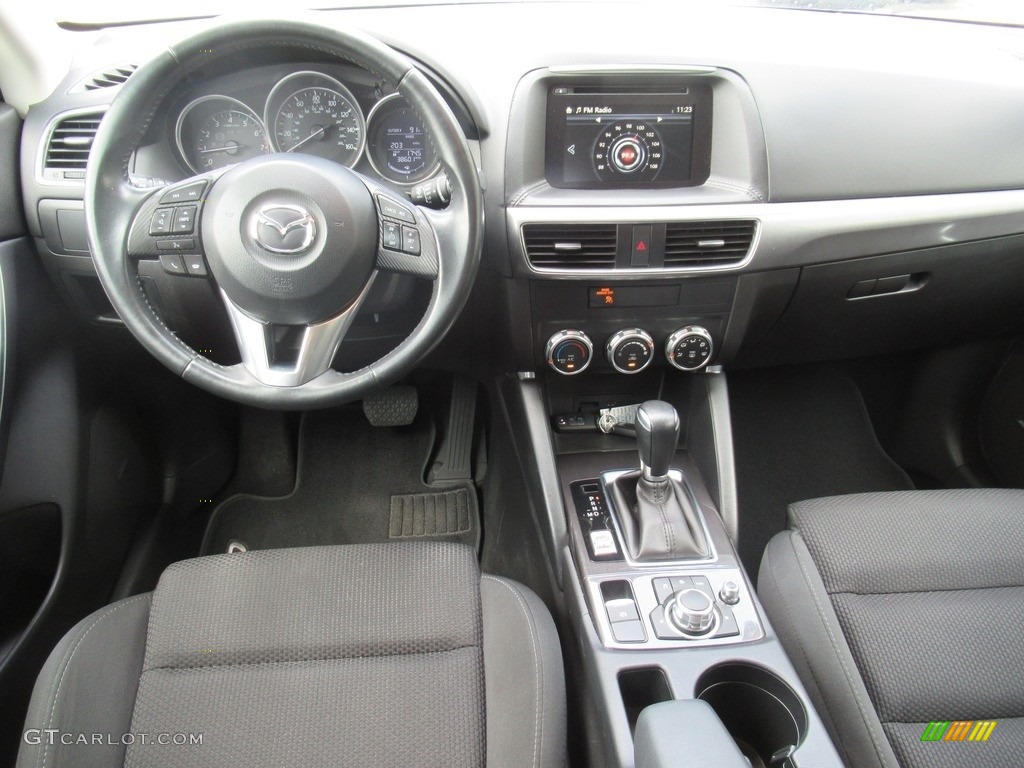 2016 CX-5 Touring - Sonic Silver Metallic / Black photo #15