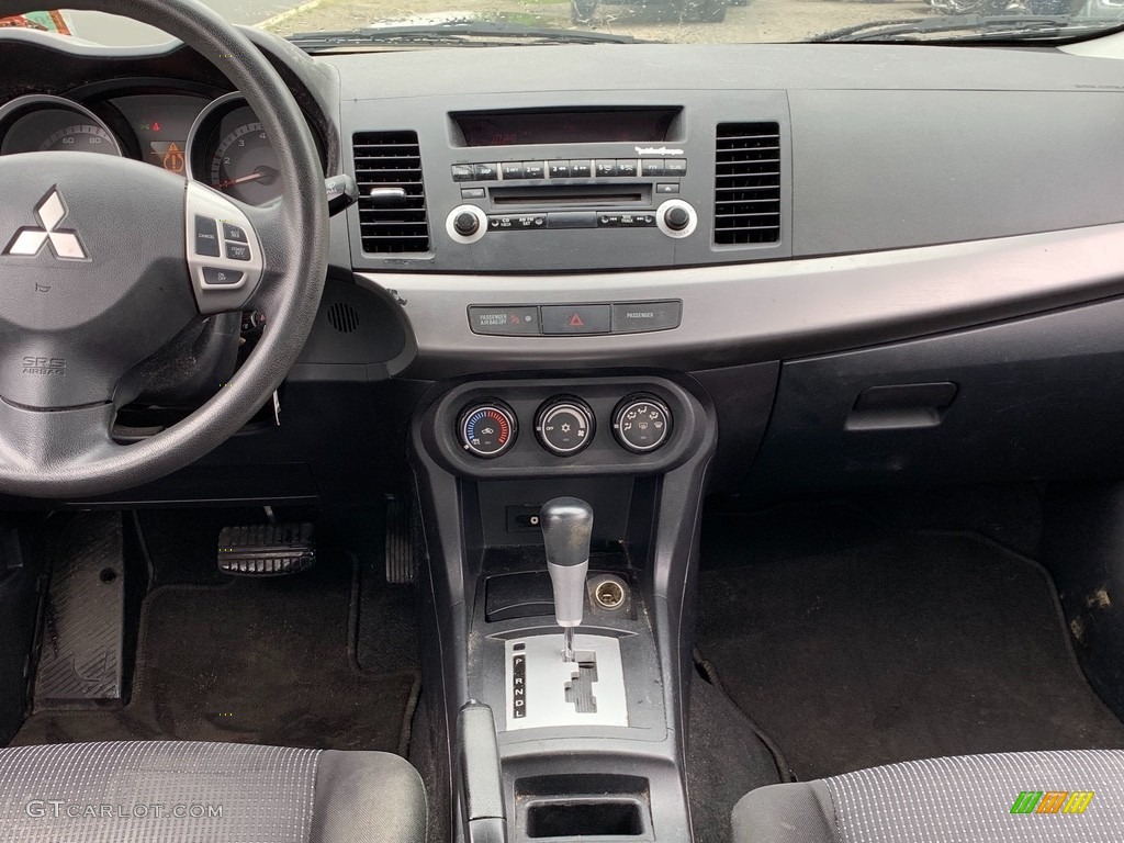 2008 Lancer ES - Graphite Gray Pearl / Black photo #12