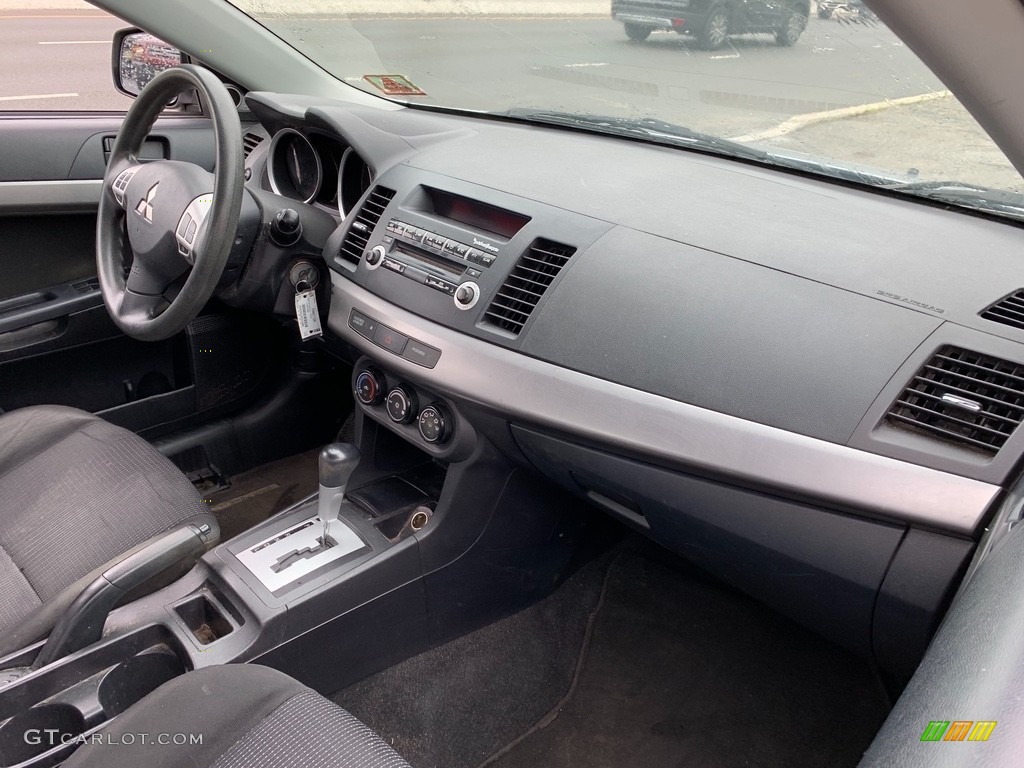 2008 Lancer ES - Graphite Gray Pearl / Black photo #13