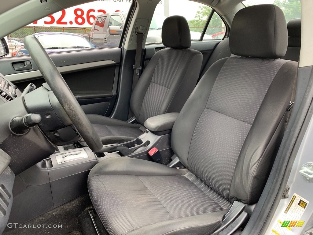 2008 Lancer ES - Graphite Gray Pearl / Black photo #14