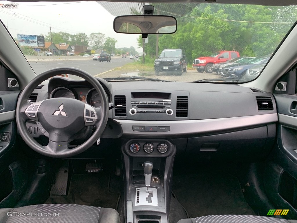 2008 Lancer ES - Graphite Gray Pearl / Black photo #16