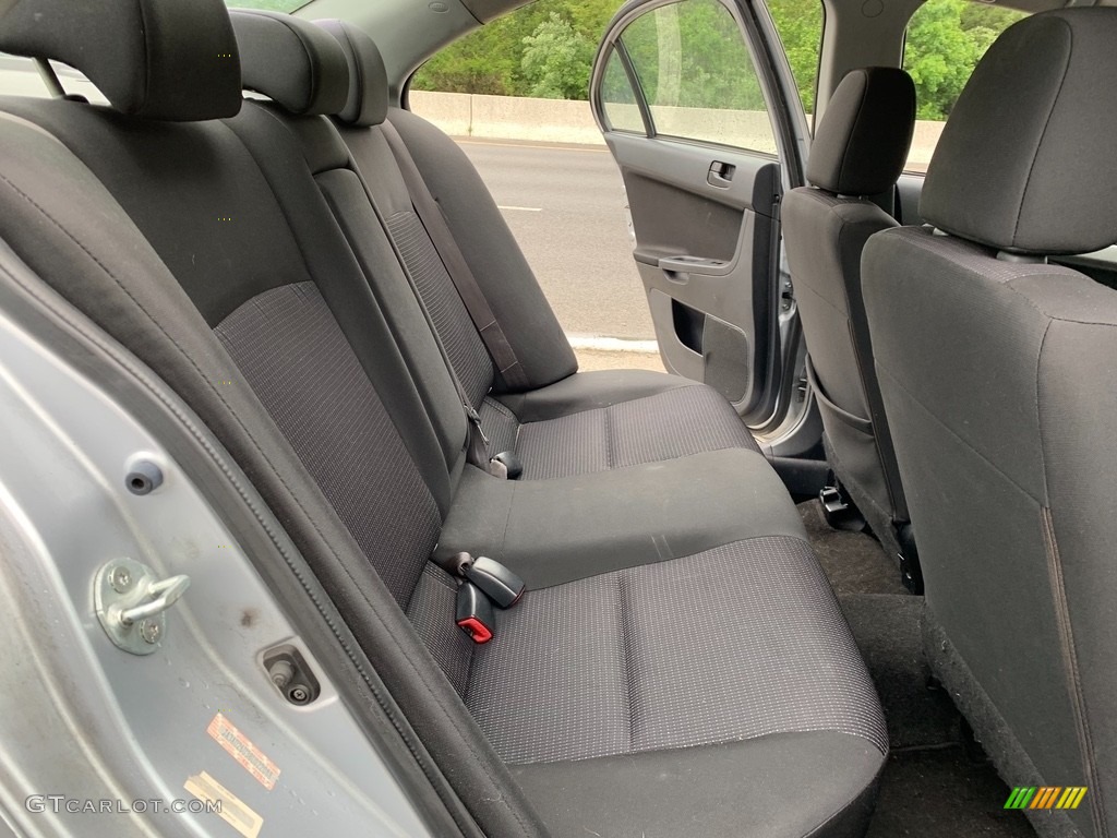 2008 Lancer ES - Graphite Gray Pearl / Black photo #17