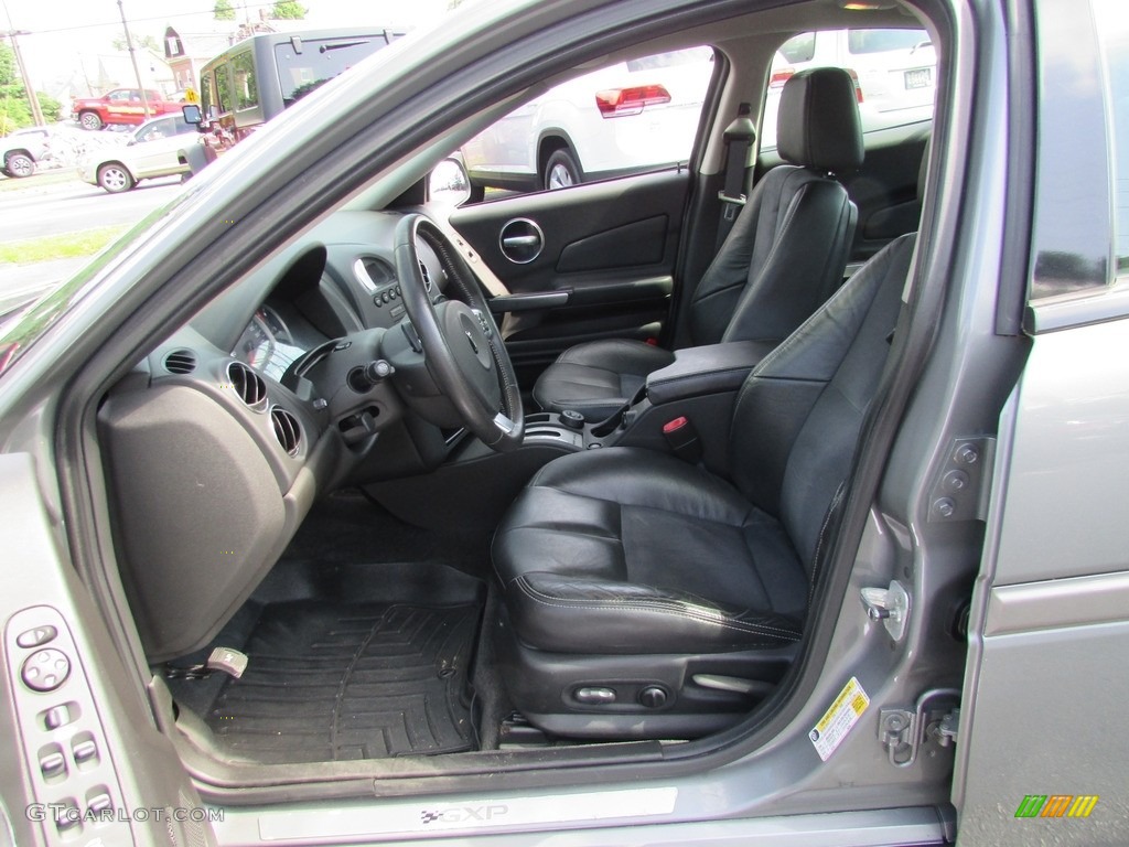 2008 Grand Prix GXP Sedan - Shadow Gray Metallic / Ebony photo #13