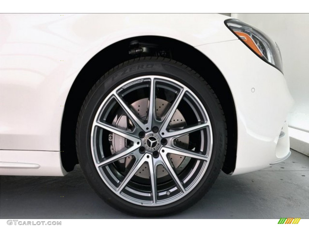 2019 S 560 4Matic Sedan - designo Diamond White Metallic / Nut Brown/Black photo #9