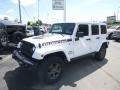2017 Bright White Jeep Wrangler Unlimited Rubicon 4x4  photo #1