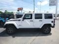 2017 Bright White Jeep Wrangler Unlimited Rubicon 4x4  photo #2