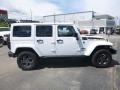 2017 Bright White Jeep Wrangler Unlimited Rubicon 4x4  photo #6