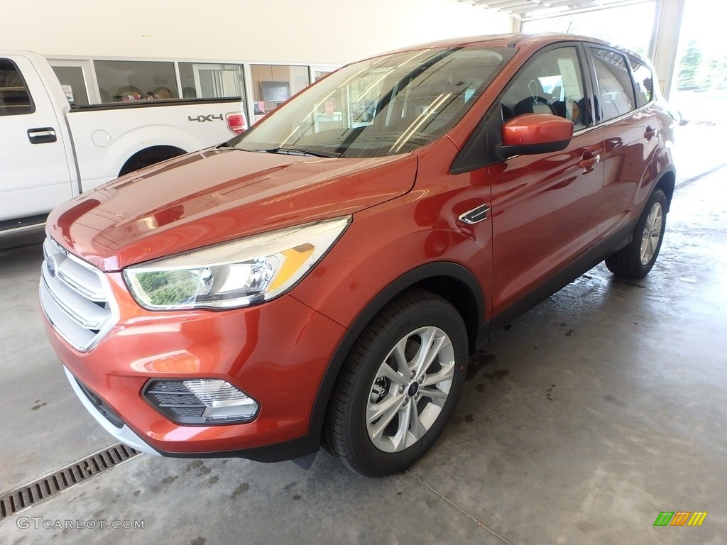 2019 Escape SE 4WD - Sedona Orange / Chromite Gray/Charcoal Black photo #5