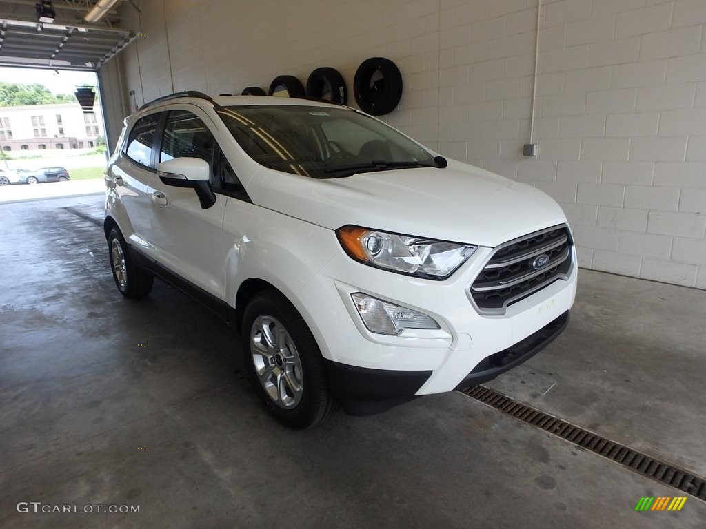 2019 EcoSport SE - Diamond White / Ebony Black photo #1