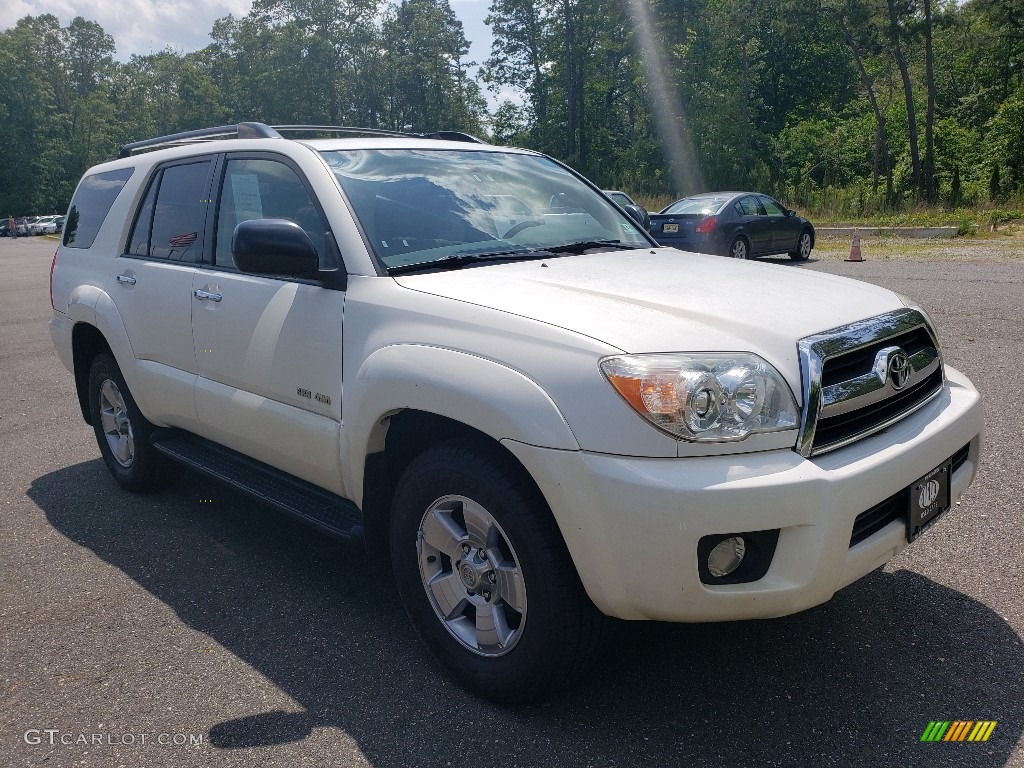 2006 4Runner SR5 4x4 - Natural White / Taupe photo #3