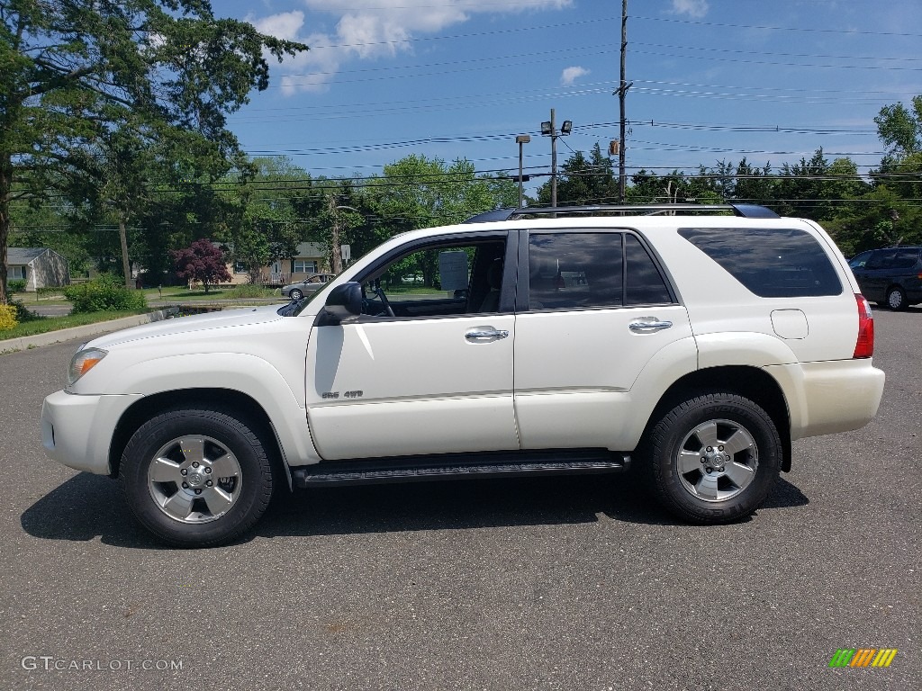 2006 4Runner SR5 4x4 - Natural White / Taupe photo #4