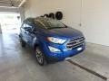 2019 Lightning Blue Metallic Ford EcoSport Titanium 4WD  photo #1