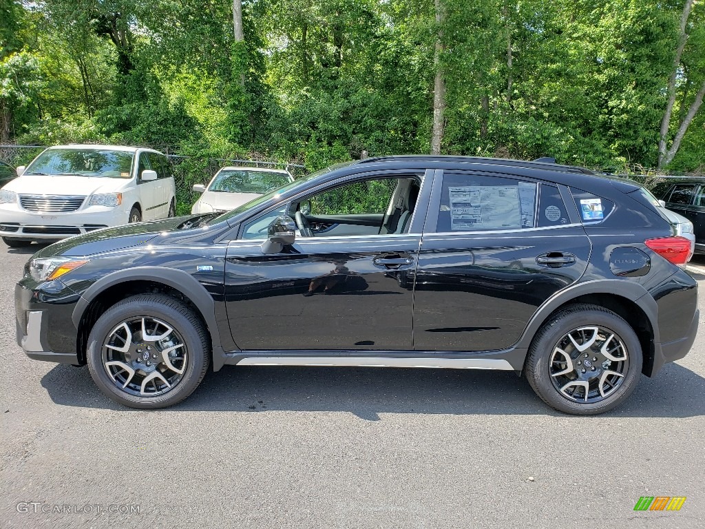 2019 Crosstrek Hybrid - Crystal Black Silica / Navy photo #3