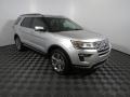 2018 Ingot Silver Ford Explorer Limited 4WD  photo #2