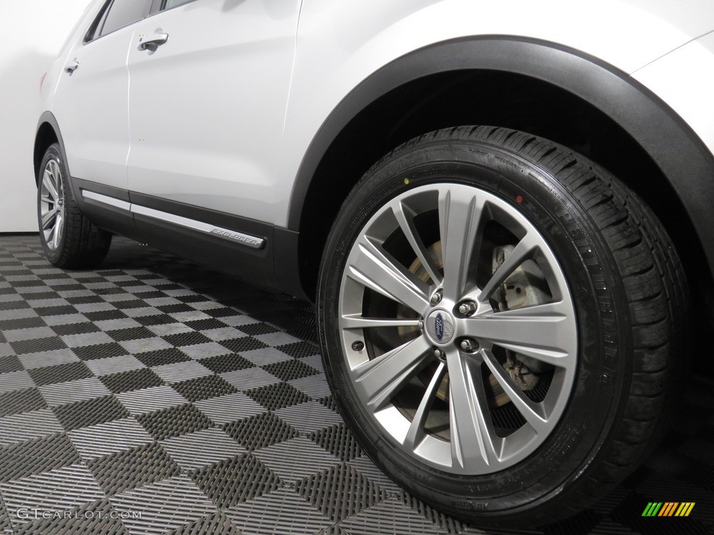 2018 Explorer Limited 4WD - Ingot Silver / Ebony Black photo #3
