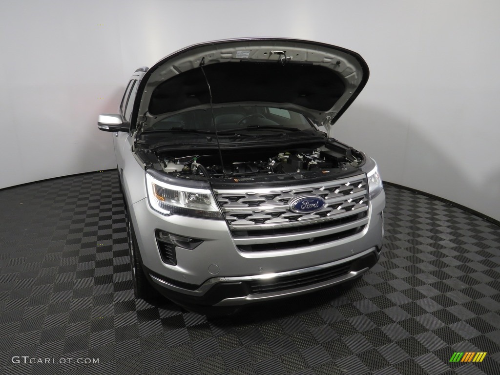2018 Explorer Limited 4WD - Ingot Silver / Ebony Black photo #5
