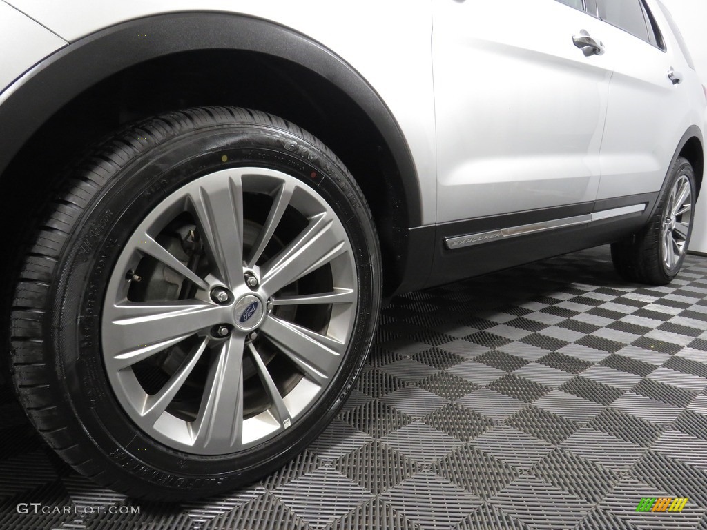 2018 Explorer Limited 4WD - Ingot Silver / Ebony Black photo #8