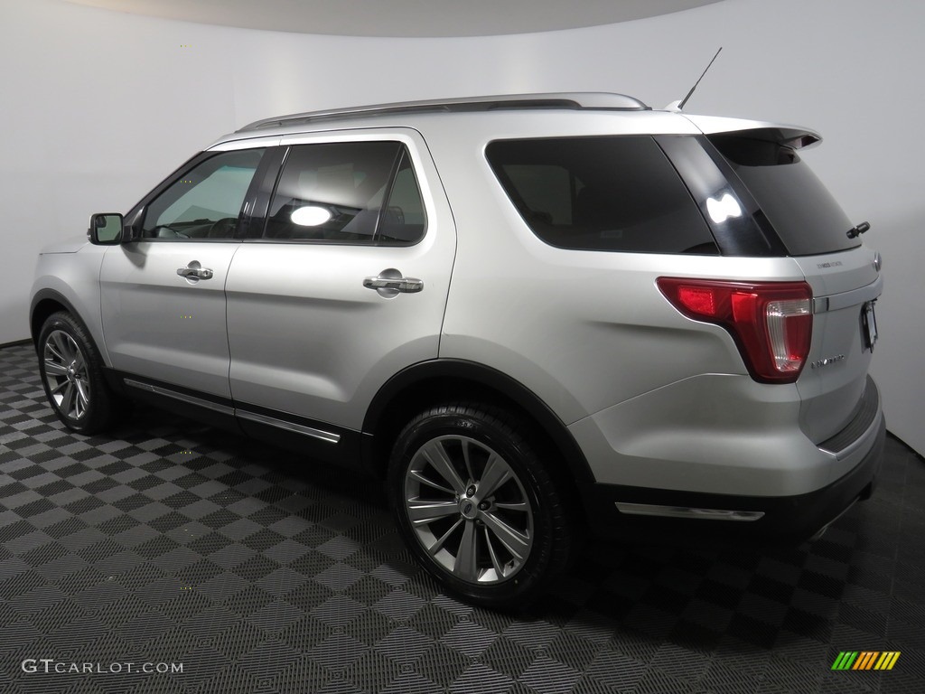2018 Explorer Limited 4WD - Ingot Silver / Ebony Black photo #9