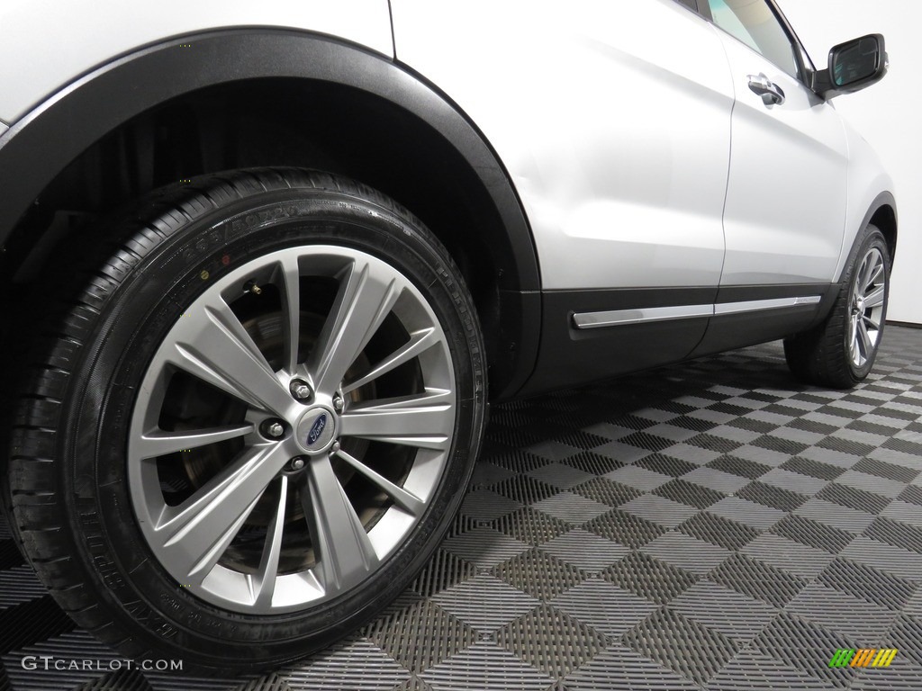 2018 Explorer Limited 4WD - Ingot Silver / Ebony Black photo #18