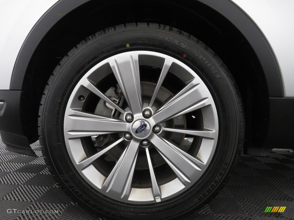 2018 Explorer Limited 4WD - Ingot Silver / Ebony Black photo #21